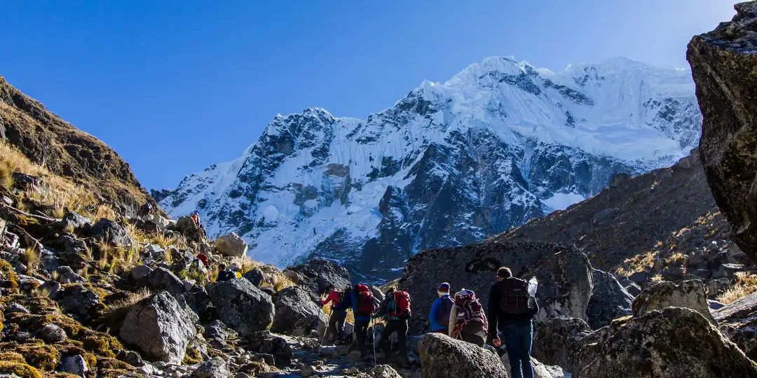 Expectacular Vista del Apu Salkantay